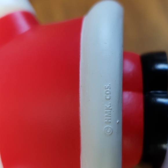 SANTA & Christmas Tree Salt & Pepper Shaker Unused Plastic Vintage - Picture 5 of 7